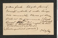 Nachlass Franz Steindachner, Brief von N. Post an Franz Steindachner (08.08.1905), Inv.Nr. 404.02, Seite 10